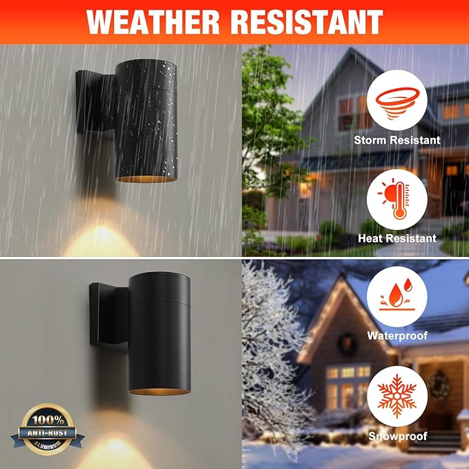 QQCherry Modern Outdoor Wall Light - Image 2