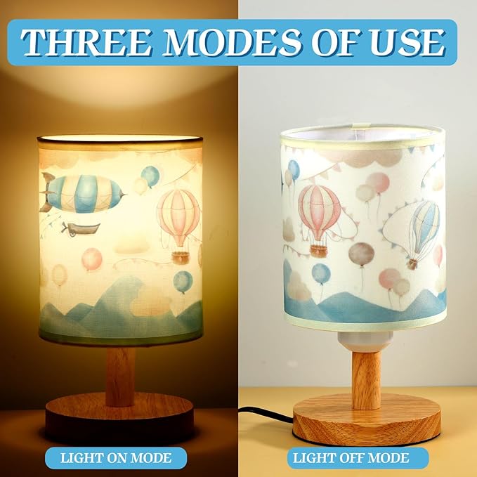 VIHOSE Hot Air Balloon Kids Table Lamp - Image 4