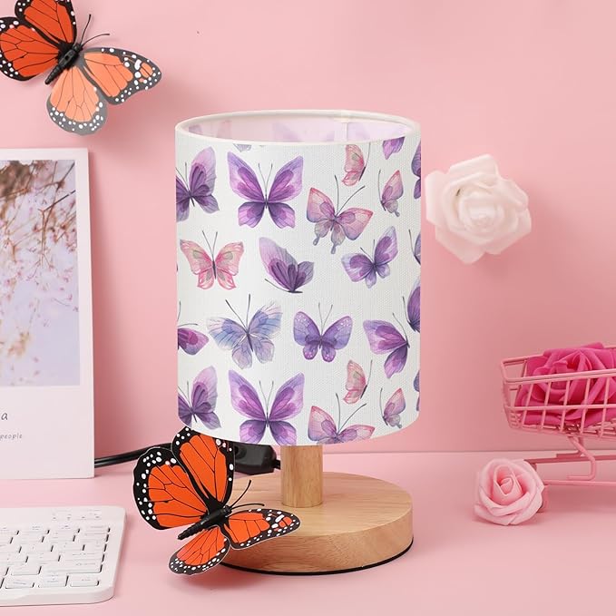 VIHOSE Butterfly Kids Table Lamp - Image 2