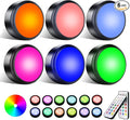 Push Lights with Remote Puck Lighting Battery Operated Tap Lights Button Stick by swesara