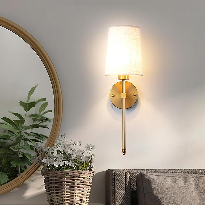 Battery Operated Wall Sconce Set Of Two - Image 9