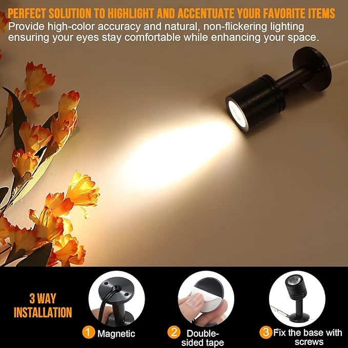 LED Mini Indoor Spotlight – Accent Lighting - Image 4