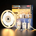 WOBANE COB LED Strip Light Kit, 9.8ft Dimmable LED Light Strip by WOBANE