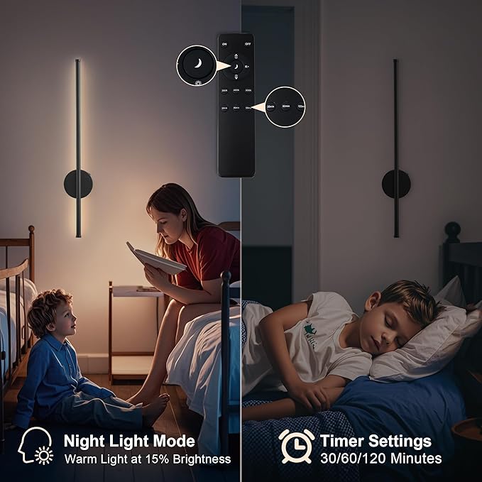 Motion Sensor Battery Operated Wall Sconce Set of Two - Image 7