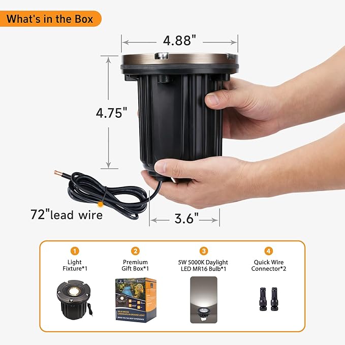 Gardenreet LED Well Lights Low Voltage - Image 7