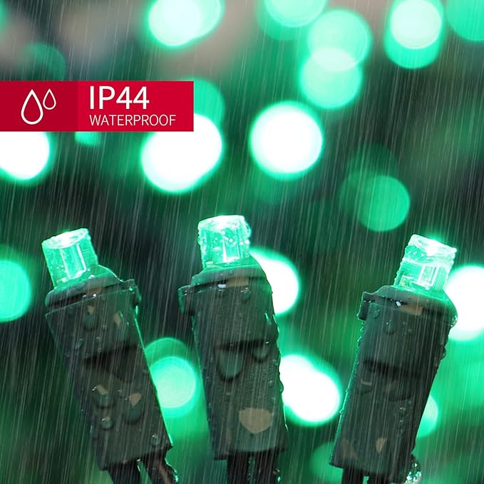 LAMPHOME 100 Count St. Patrick's Day Mini String Lights - Image 3