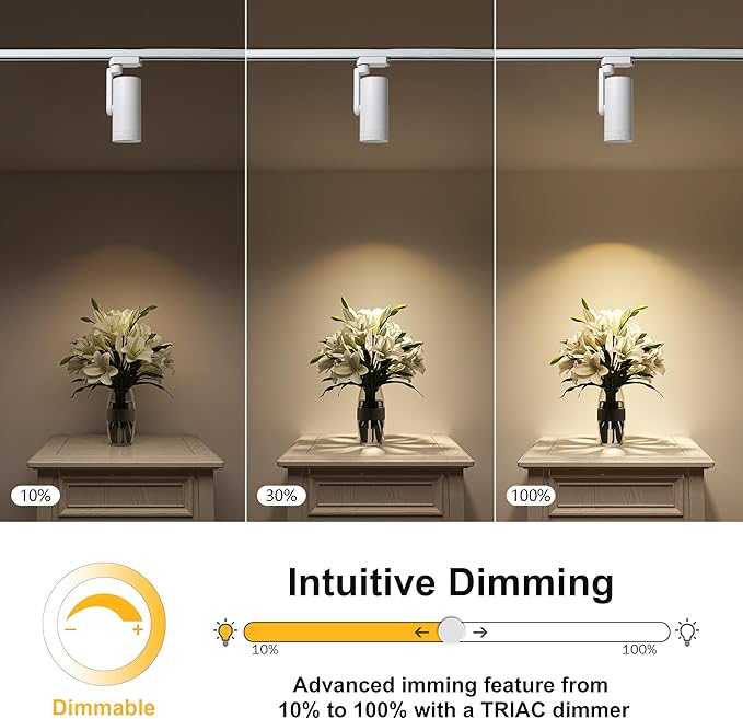 LED 12W Dimmable Track Lighting Heads - Image 3