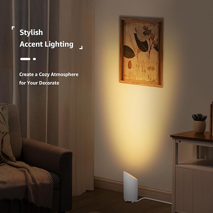 SUNVIE 2 Pack Uplighting Indoor Floor Can Light, 5W Up Lights - Image 5