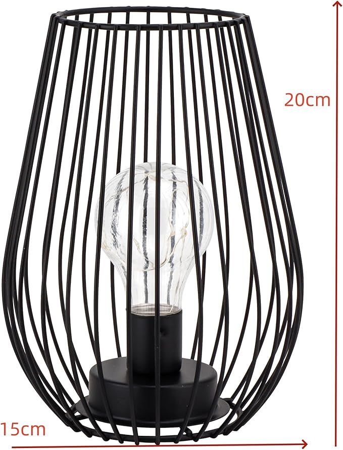 TRIROCKS Set of 12 Metal Cordless Table Lamp - Image 2