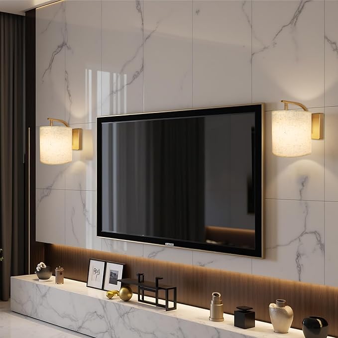 Battery Operated Wall Sconces Set of 2 Rechargeable Wall Lights - Image 9