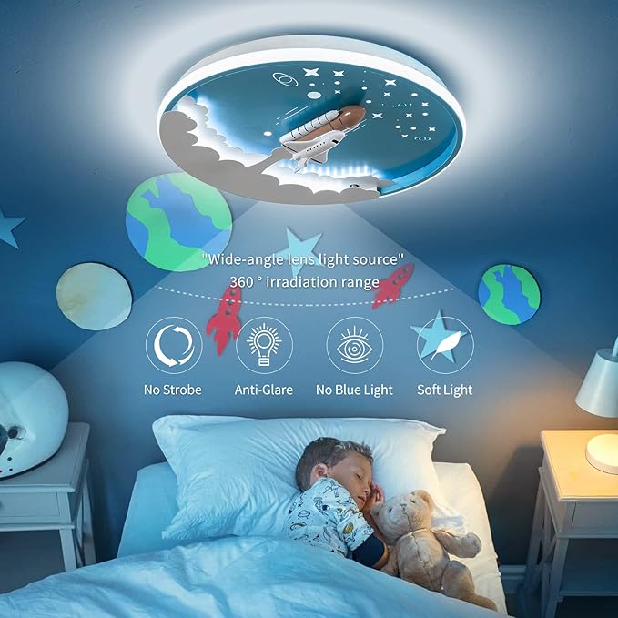 Kids Room Ceiling Lamp 20" Kitchen Ceiling Light - Image 10