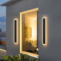 40inch Long Outdoor Wall Lights Black LED Exterior Wall Light Fixtures IP65 by Coinmit