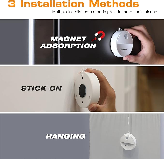 EverBrite LED Motion Sensor Night Light, Automated On & Off, Cool White Motion - Image 4