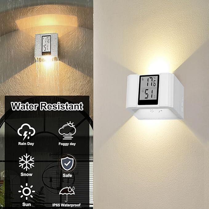 Motion-Activated LED Wall Sconce Outdoor Indoor Wall Lights - Image 2