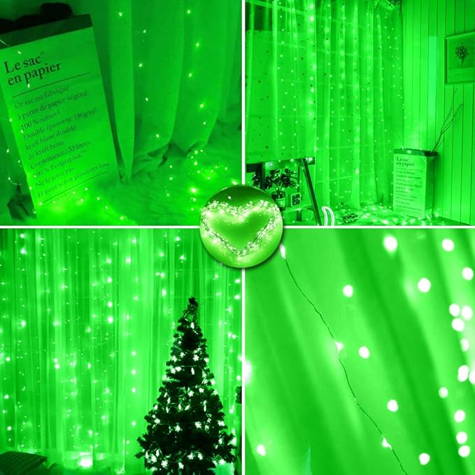 300 LED Curtain Lights - Image 2