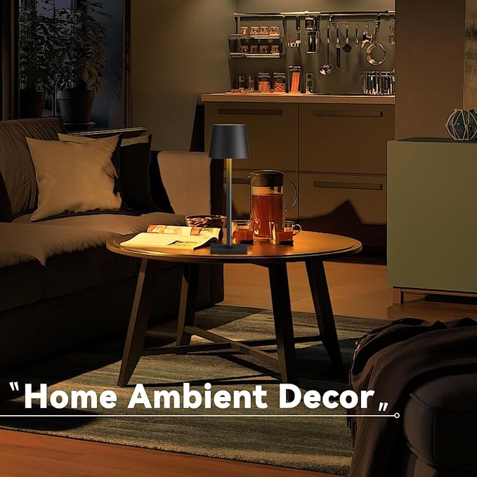 2 Pack Rechargeable Table Lamps, Cordless Lamp - Image 6