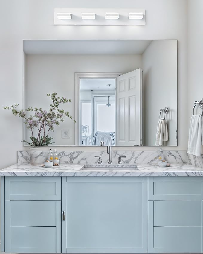 VONLUCE Bathroom Vanity Light Fixture, 4-Light Modern LED Vanity Light - Image 8