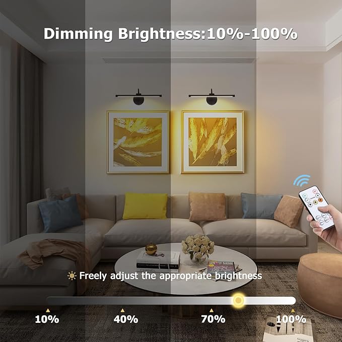 Picture Lights for Wall – Wireless Rechargeable LED Light - Image 3