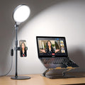 7" Ring Light with Stand for Desk, 3000K-6500K, 30 Lighting Modes for Video by Yarrashop