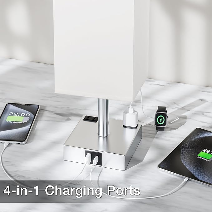 Touch Bedside Table Lamp for Nightstand - Image 4