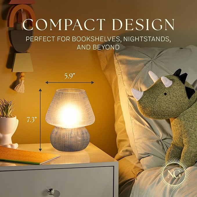 Next Glow Mushroom Lamp – Table Lamp, Modern Dimmable LED Night Light - Image 7