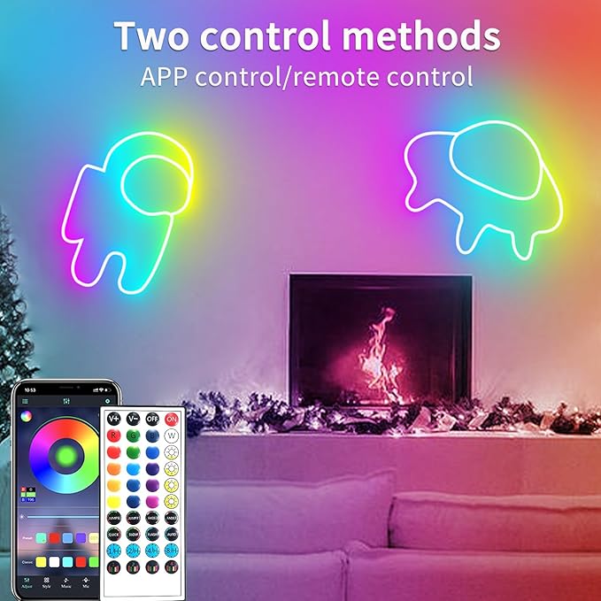 66FT Led Neon Rope Lights Control - Image 2