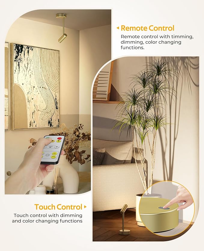 Picture Light for Wall, Battery Operated Art Light for Paintings CCT Dimmable - Image 6