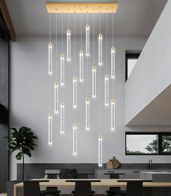 Rectangular Chandeliers 17-Lights Long Light - Image 7