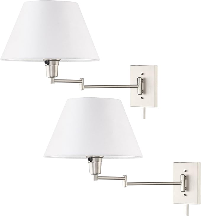 Kira Home Cambridge 15" Swing Arm Wall Lamp - Image 9