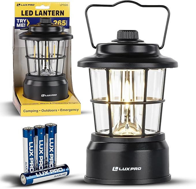 LUXPRO Retro LED Lantern by LUXPRO
