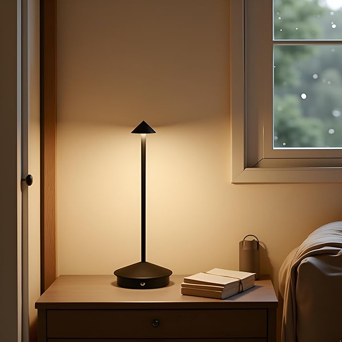 EJQ 2 Pack LED Rechargeable Cordless Table Lamps, Portable Outdoor 5000mAh - Image 4