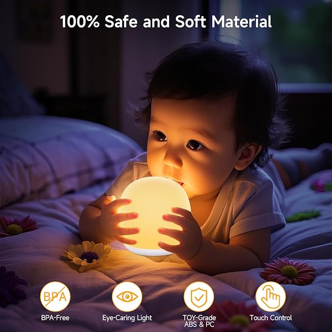 Baby Night Light, Nursery Night Lamp - Image 2