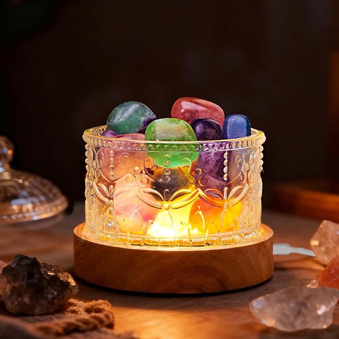 Runyangshi Crystal Lamp Night Light by Runyangshi