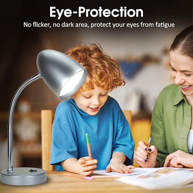 ENERGETIC SMARTER LIGHTING LED Desk Lamp, Flexible Gooseneck - Image 5