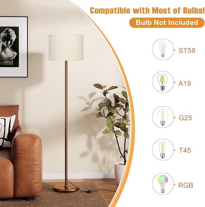 Ambimall 60'' Modern Floor Lamp - Image 3