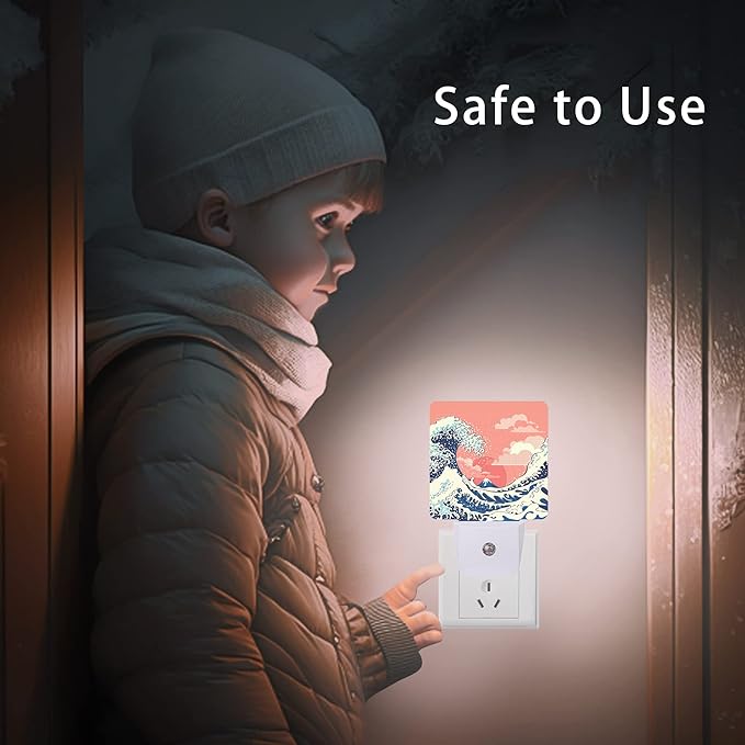 Waves Night Light, Great Waves Plug into Wall Night Lights 0.5W Sleep Friendly - Image 8