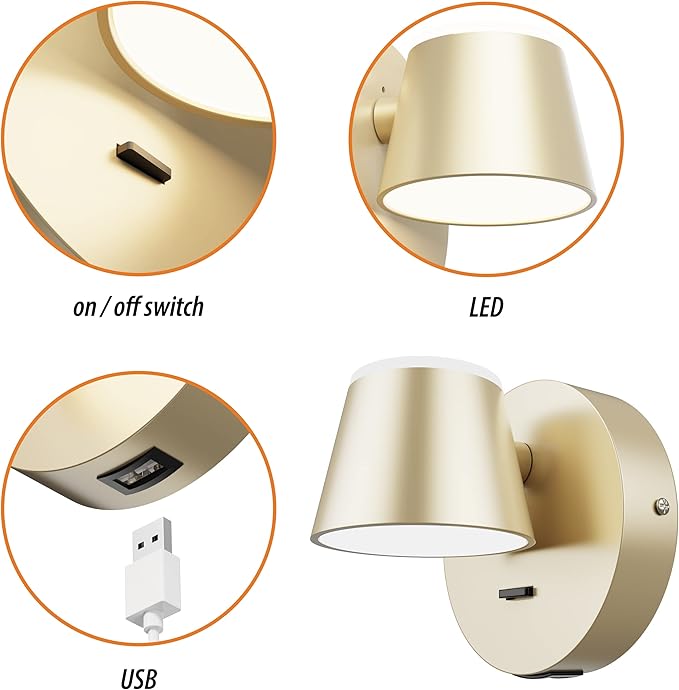 URSOLA Wall Light LED Wall Sconce - Image 3