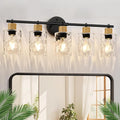 2025 Upgrade Bathroom Light Fixtures, 5-Light Coastal Vanity Lights by Bathroomlightfixtures