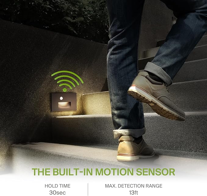 ASD LED Recessed Step Light Fixture, Outdoor & Indoor Tread Lighting | 3CCT - Image 6