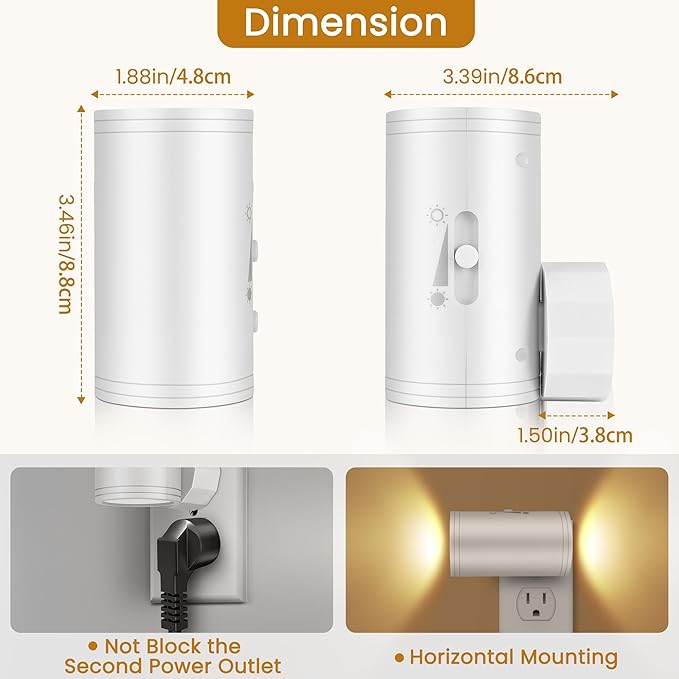 LED Plug-in Wall Night Light - Image 7