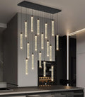 Rectangular Chandeliers 17-Lights Long Light by Dolria