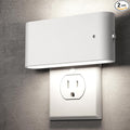 L LOHAS LED Night Light, 2 Pack Dimmable Modern LED Night Lights Plug into Wall by LLOHASLED