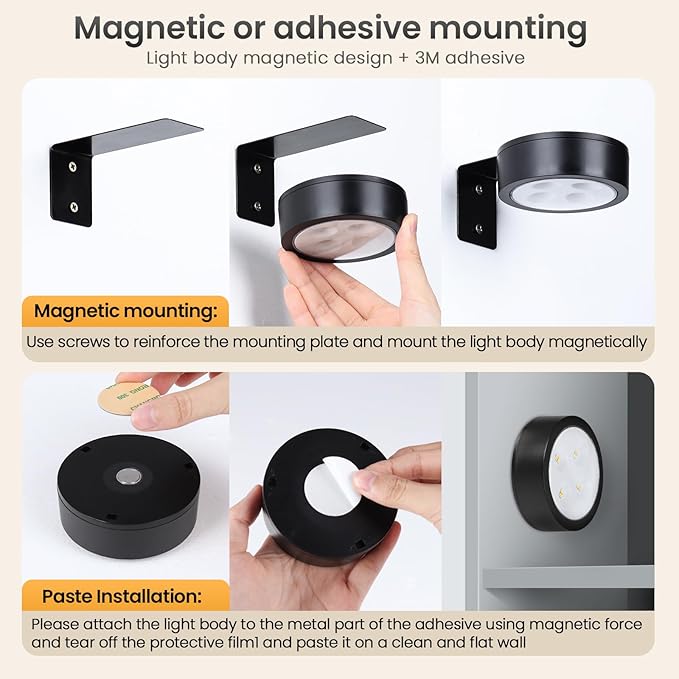 4-Pack Picture Light Battery Operated - Image 6
