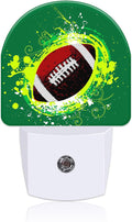 Night Light for Kids Girls Boys, Abstract American Football LED Night Light by Uiaoiais