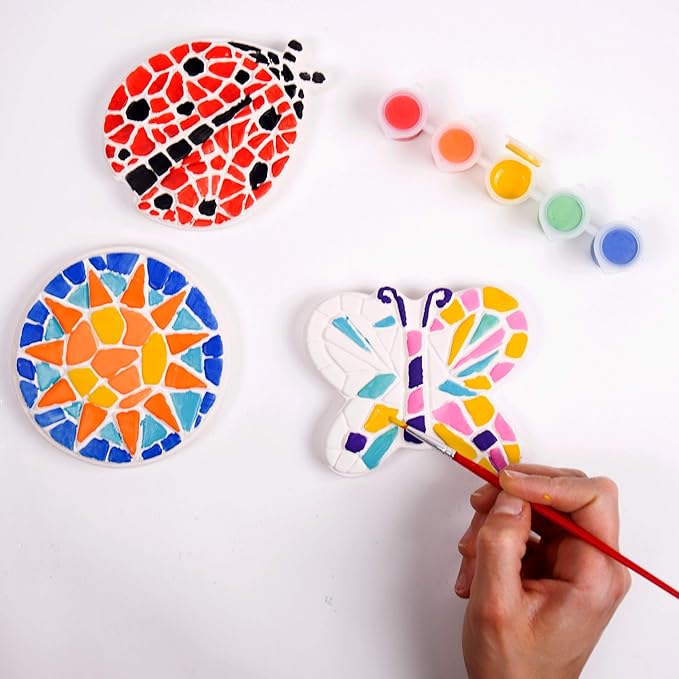 Creative Roots Paint Your Own Butterfly, Ladybug & Sun Stepping Stone by - Image 5