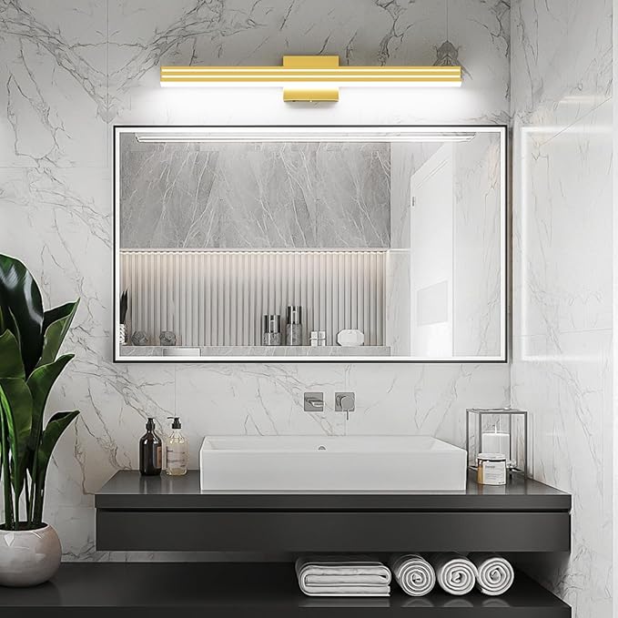 Ralbay 31.5inch Gold Vanity Light - Image 8