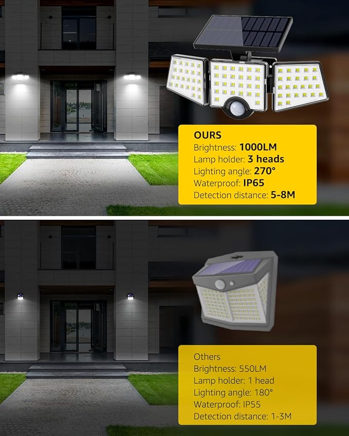 LE Solar Lights for Outside, Solar Lights Outdoor - Image 8