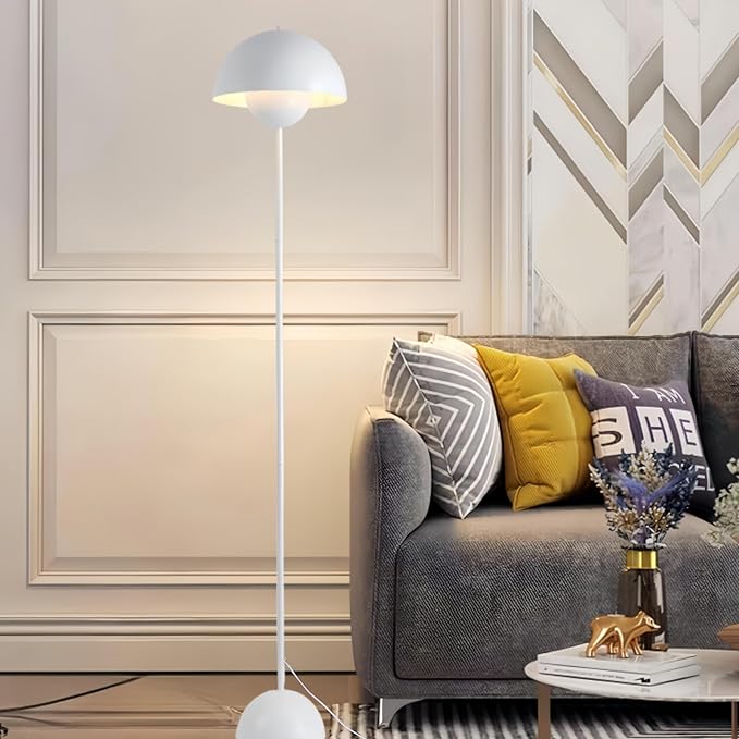 COSYLUX Modern Floor Lamp for Living Room, Industrial Tall Standing Lamp for - Image 8