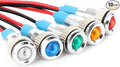 GASHER 12V/24V/110V 20mA Energy Saving Indicator Light Mounting Hole Size 8mm by GASHER
