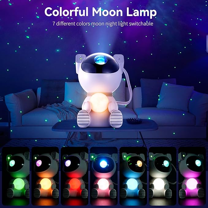 Astronaut Galaxy Projector Light, 2 in 1 Star Projector Light - Image 3